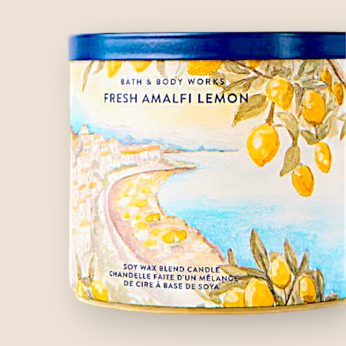 Bougie 3 mèches – Fresh Amalfi Lemon - Bath & Body Works
