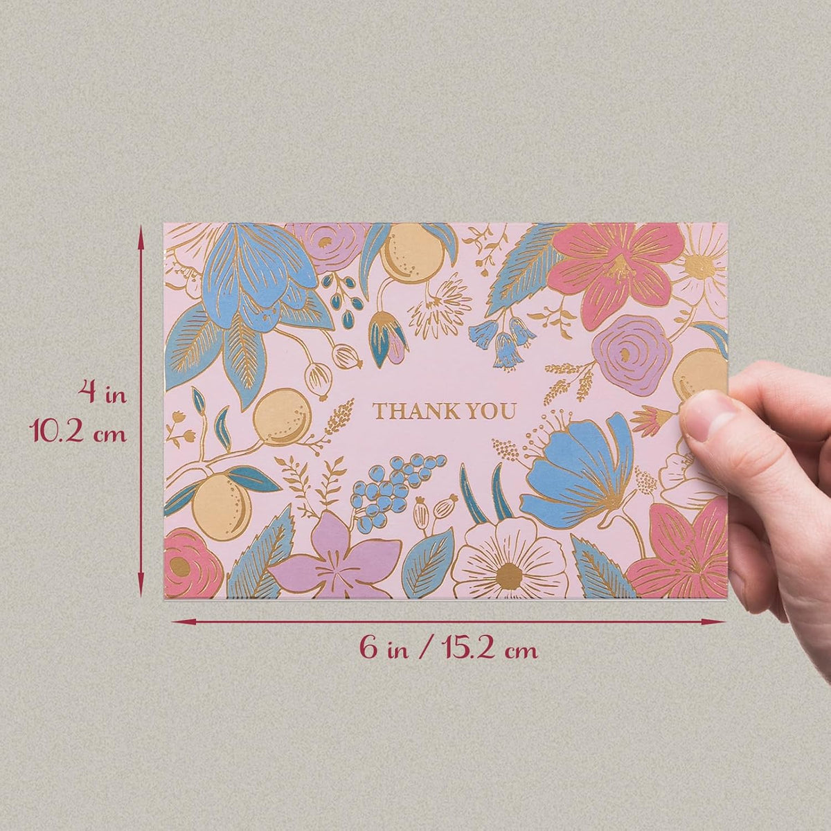 Carte premium « Jardin délicat » - 200 caractères