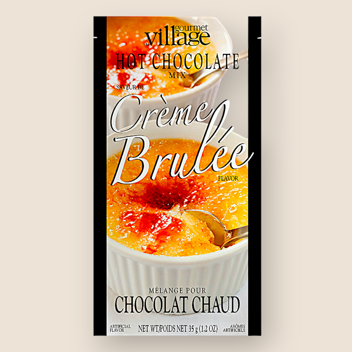 Mini chocolat chaud – Crème brûlée