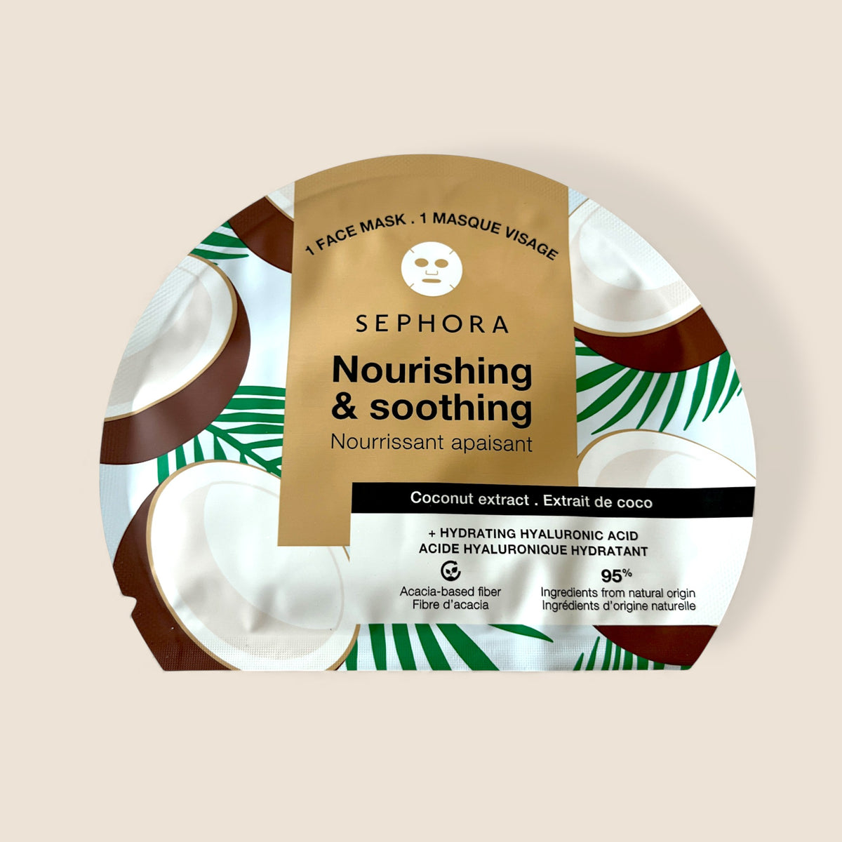 Masque visage nourrissant et apaisant – Noix de coco - Sephora