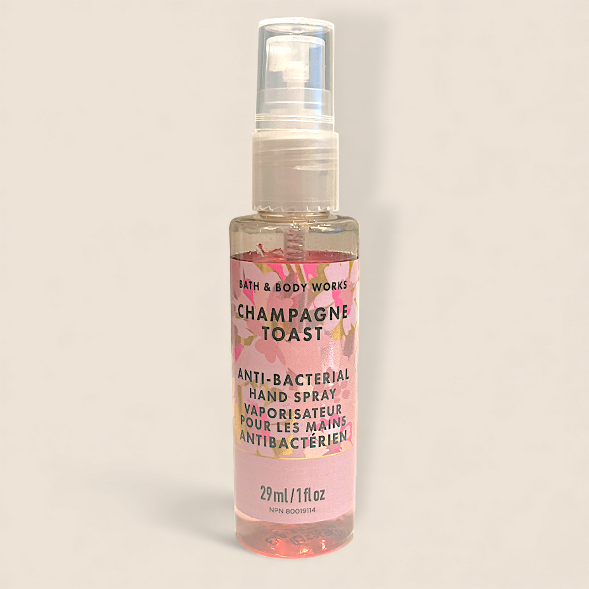 Hand Sanitizer Spray – Champagne Toast - Bath & Body Works-I WANT TO MIX IT WITH ANOTHER PRODUCT