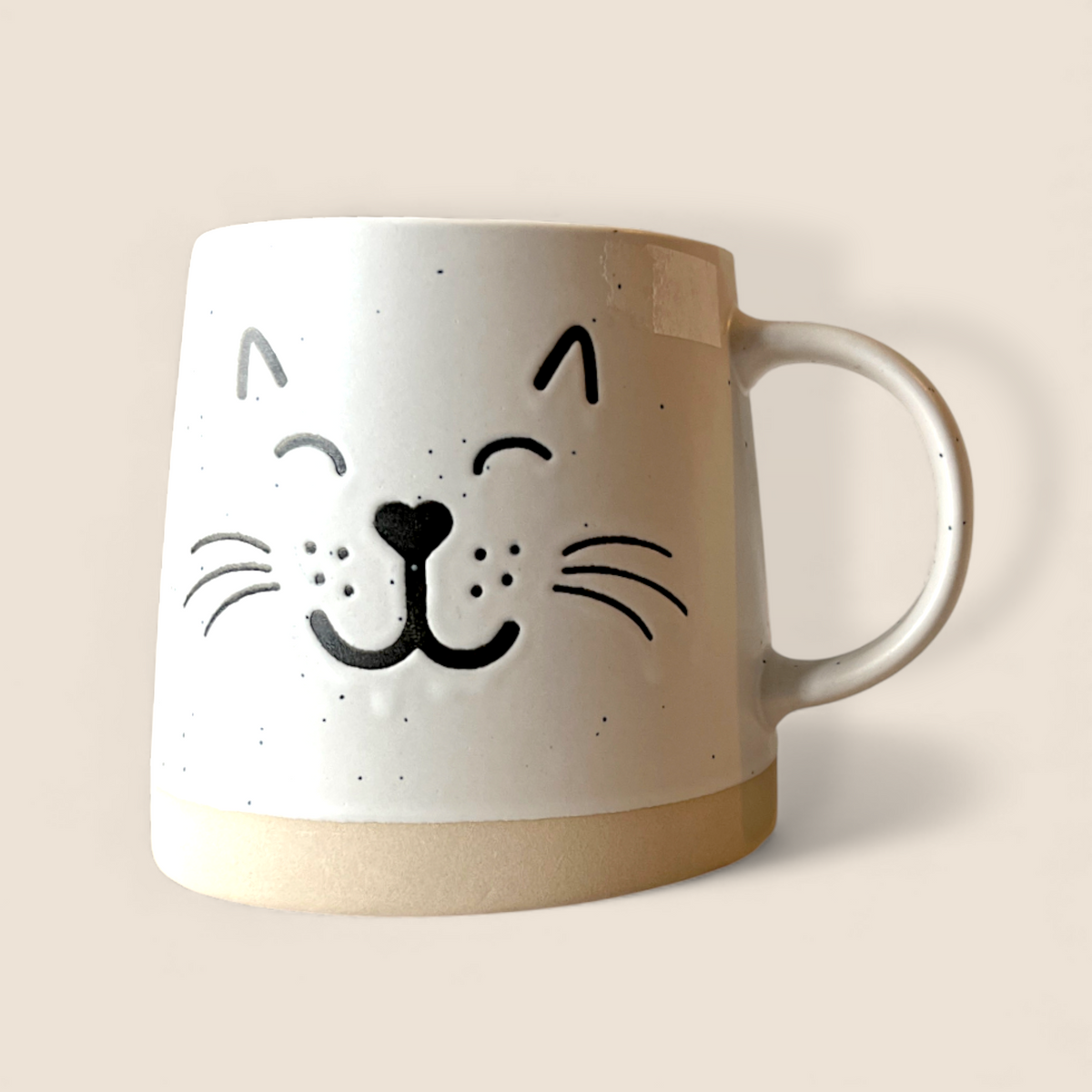 "Cute Cat" Mug - White