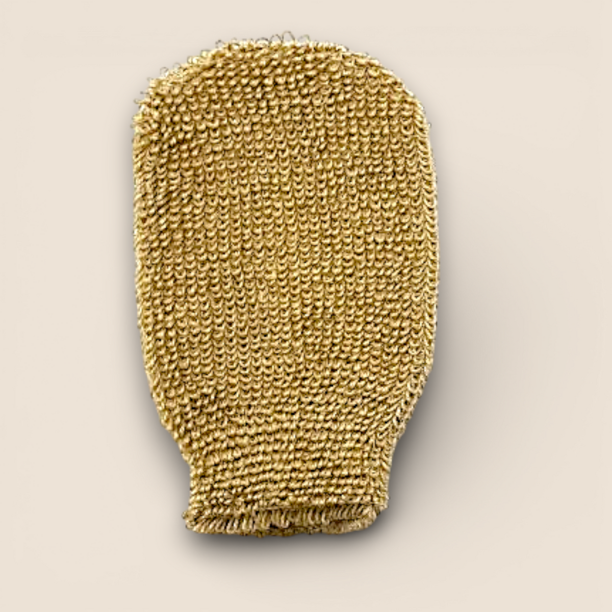 Gant de bain en jute
