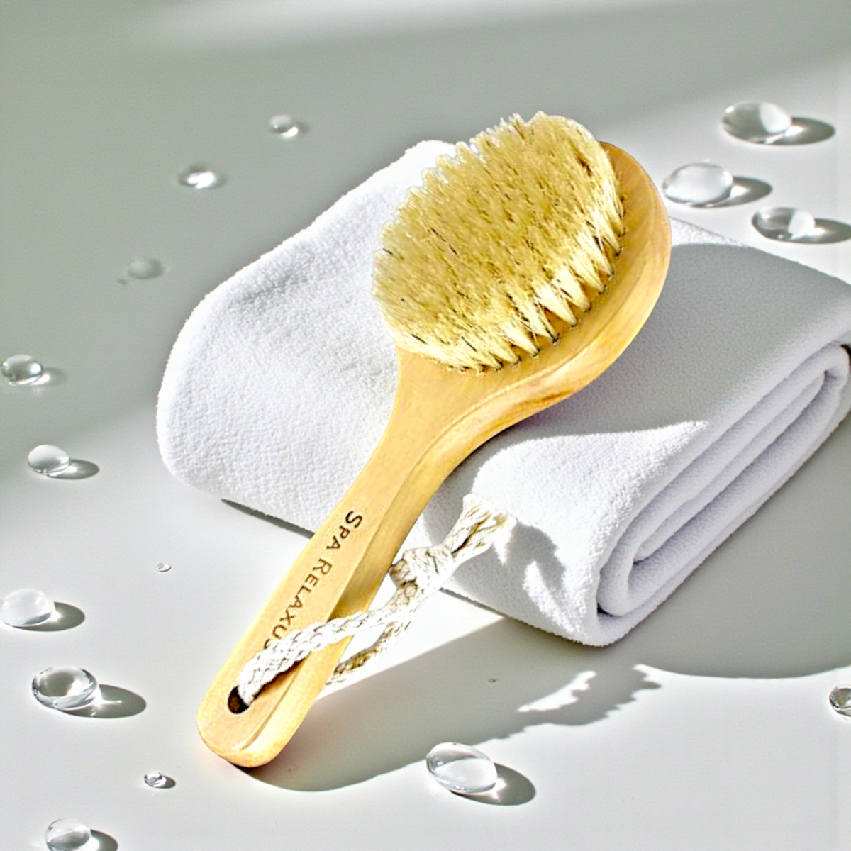 Brosse à poils doux pour le corps