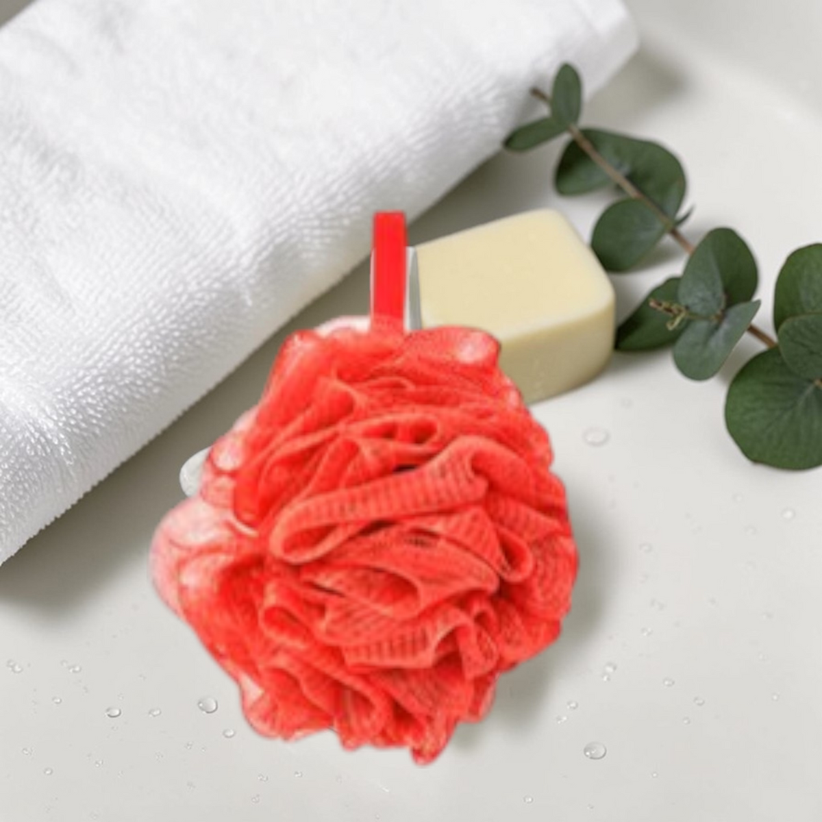 Red Exfoliating Bath Sponge – Bath & Body Works