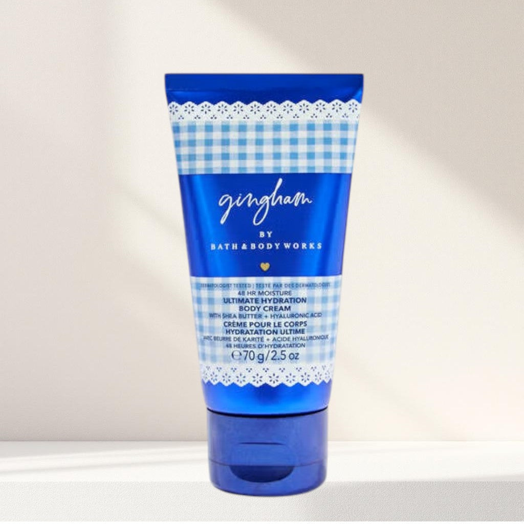 Crème hydratante pour le corps beurre de Karité Gingham - Format voyage - Bath & Body Works