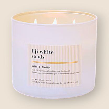 Bougie 3 mèches – Fiji White Sands - Bath & Body Works