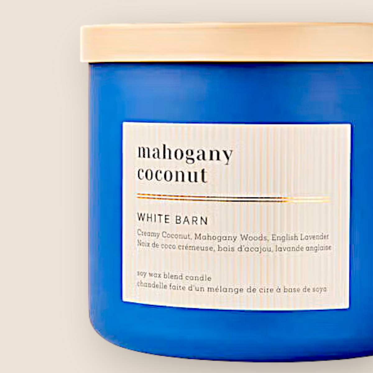 3-wick candle - Mahogany Coconut - Bath & Body Works