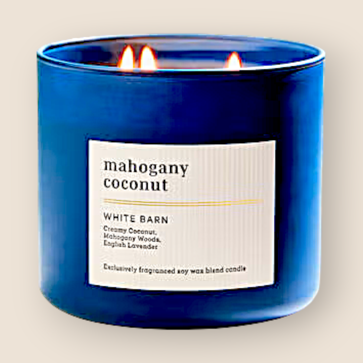 3-wick candle - Mahogany Coconut - Bath & Body Works