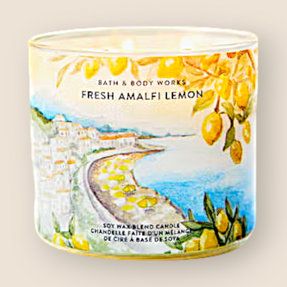 Bougie 3 mèches – Fresh Amalfi Lemon - Bath & Body Works