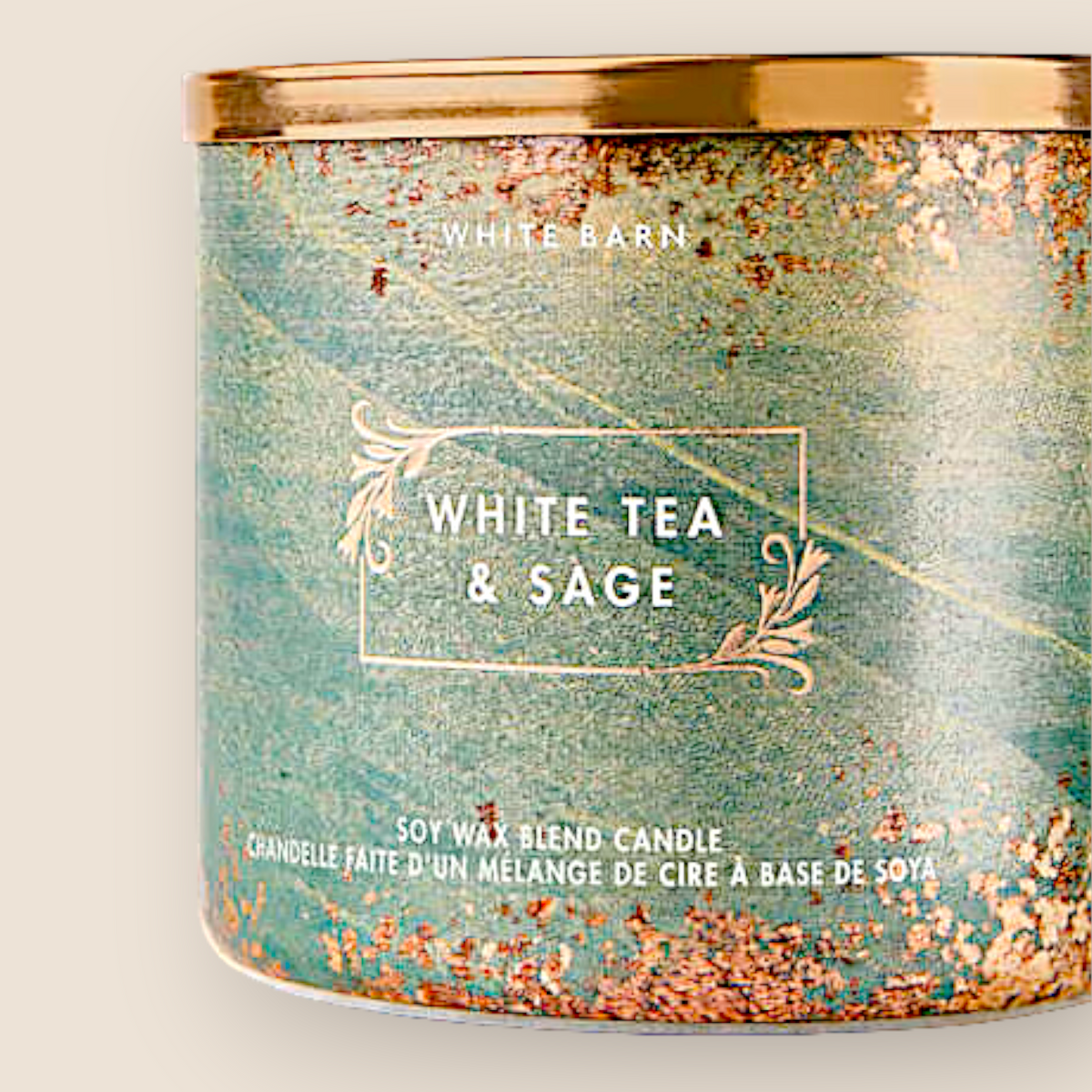 Bougie 3 mèches – White Tea & Sage - Bath & Body Works