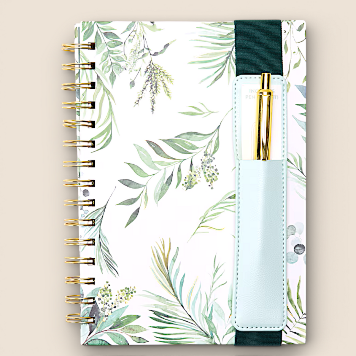 Carnet de notes avec porte-stylo – Fougères