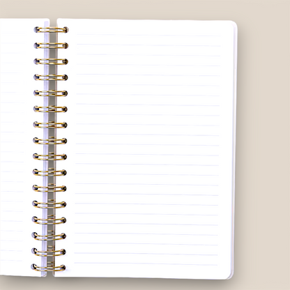 Carnet de notes à reliure spirale – Eucalyptus