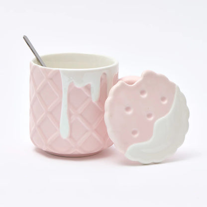 Tasse gourmande biscuit à la crème – Céramique ludique