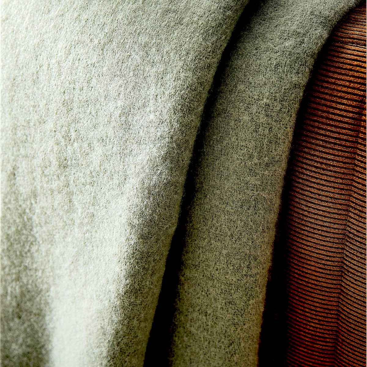 Mohair-effect variegated throw – Enveloping softness - 5 colors.