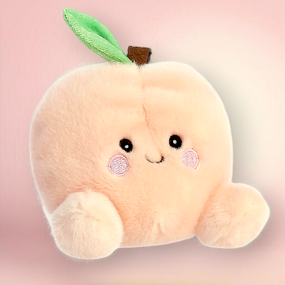 Peluche douce - mignonne petite pêche Mellow - 5 pouces
