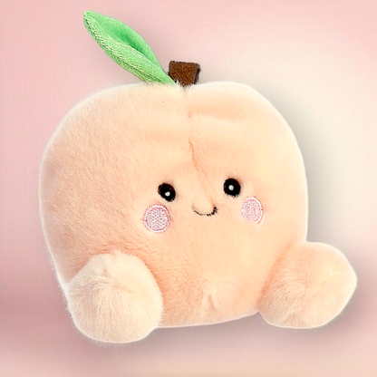 Peluche douce - mignonne petite pêche Mellow - 5 pouces