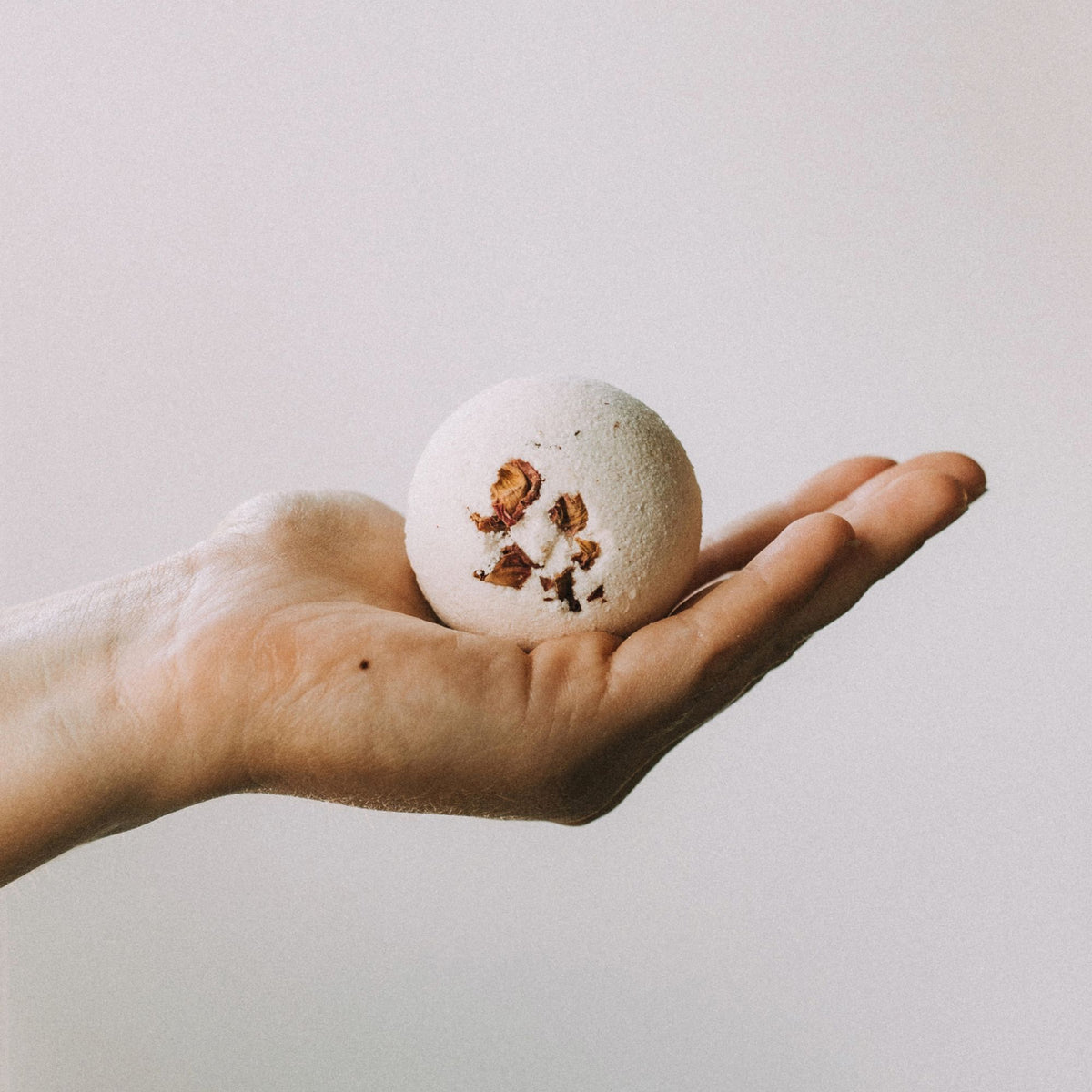 Bombe de bain naturelle artisanale aux huiles essentielles