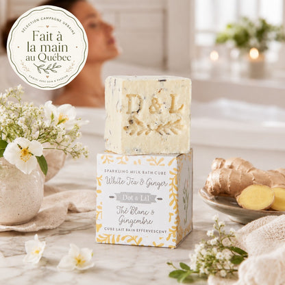 Cube de lait de bain effervescent - Dot & Lil