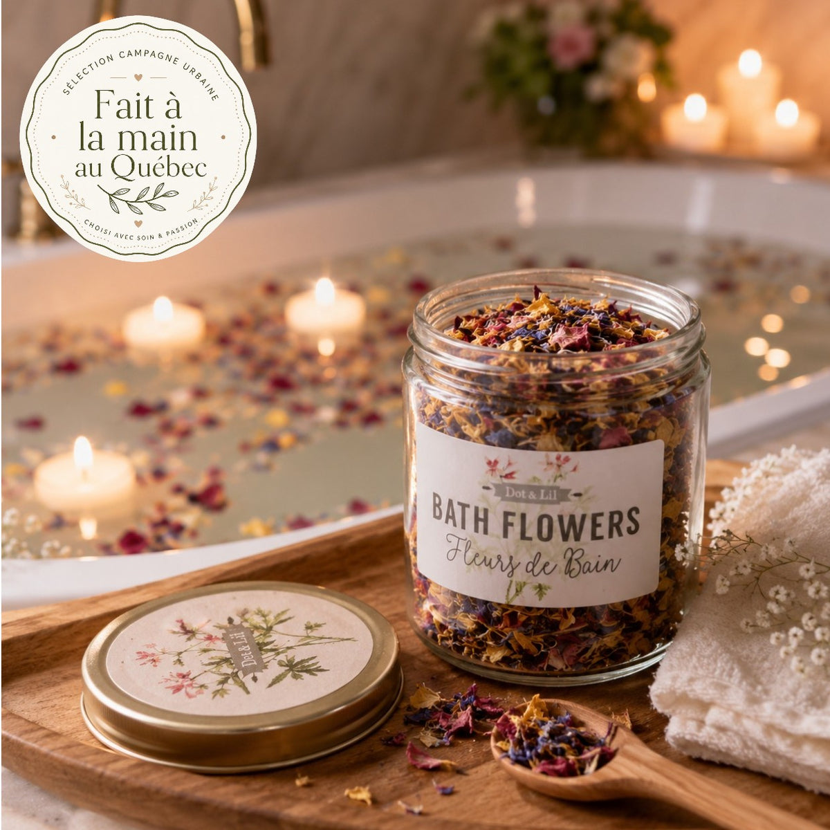 Fleurs de bain botaniques — Rituel spa