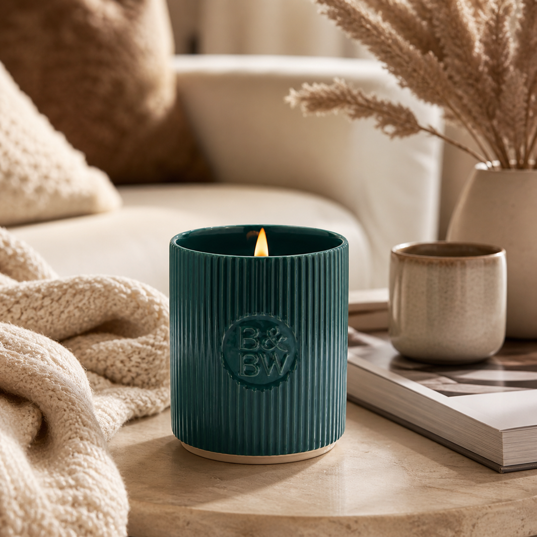 Bergamot & Musk 1-Wick Ceramic Candle – Bath & Body Works