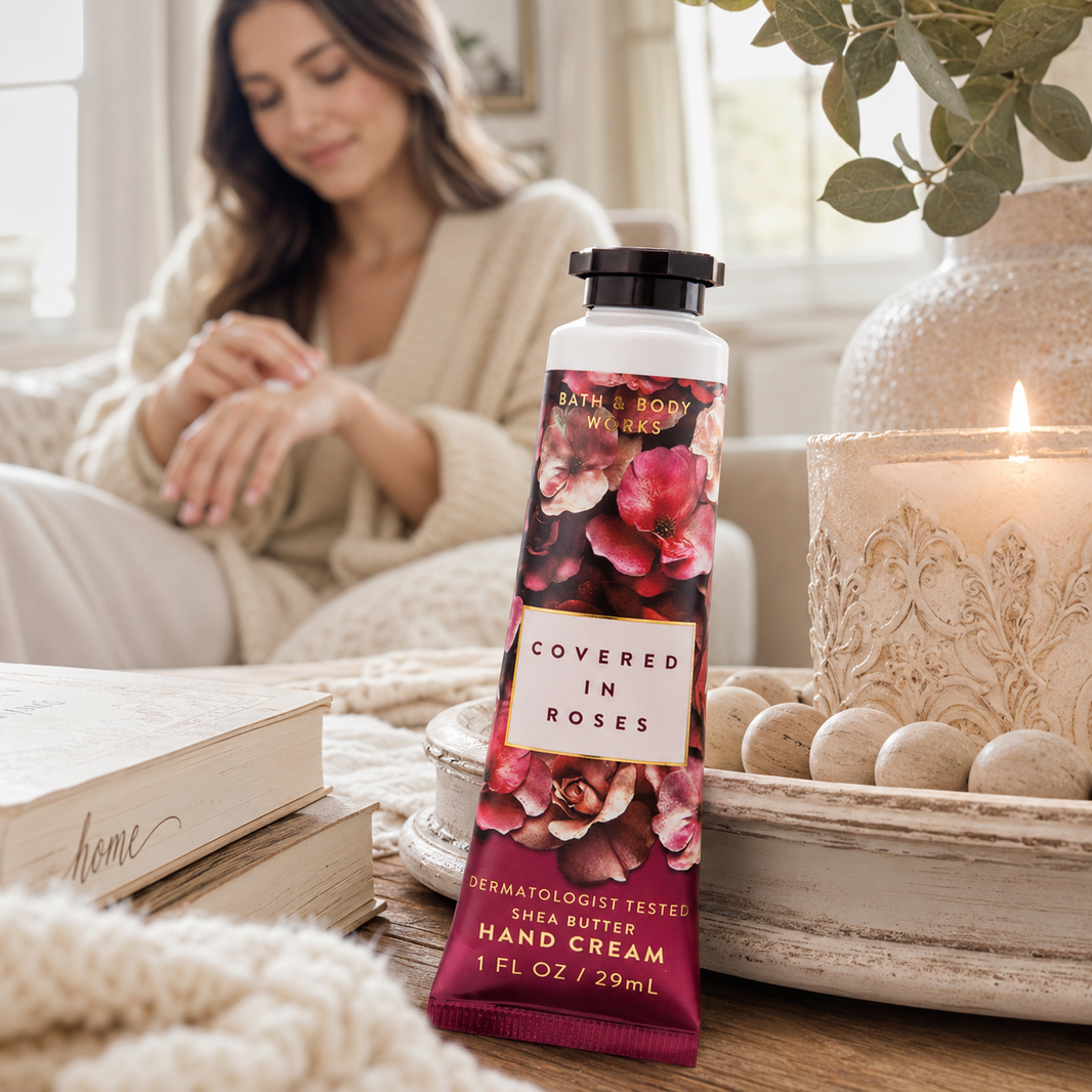 Crème pour les mains - Covered in Roses — Bath & Body Works
