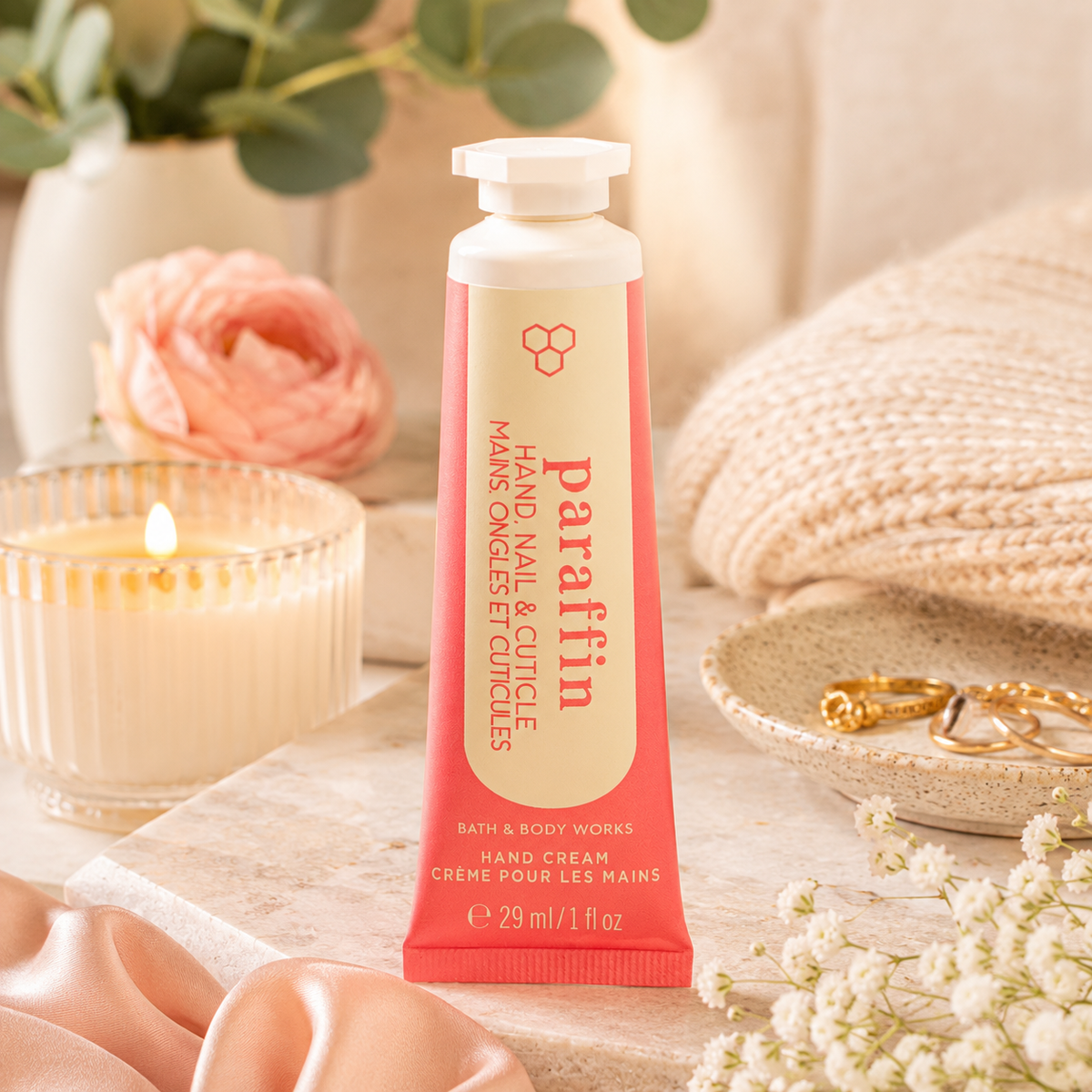 Crème pour les mains, ongles et cuticules – Paraffin – Bath & Body Works