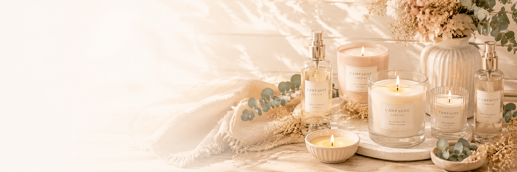 Section - Créer le moment détente - Des lumières et parfums doux pour transformer la routine beauté en vrai moment pour soi.