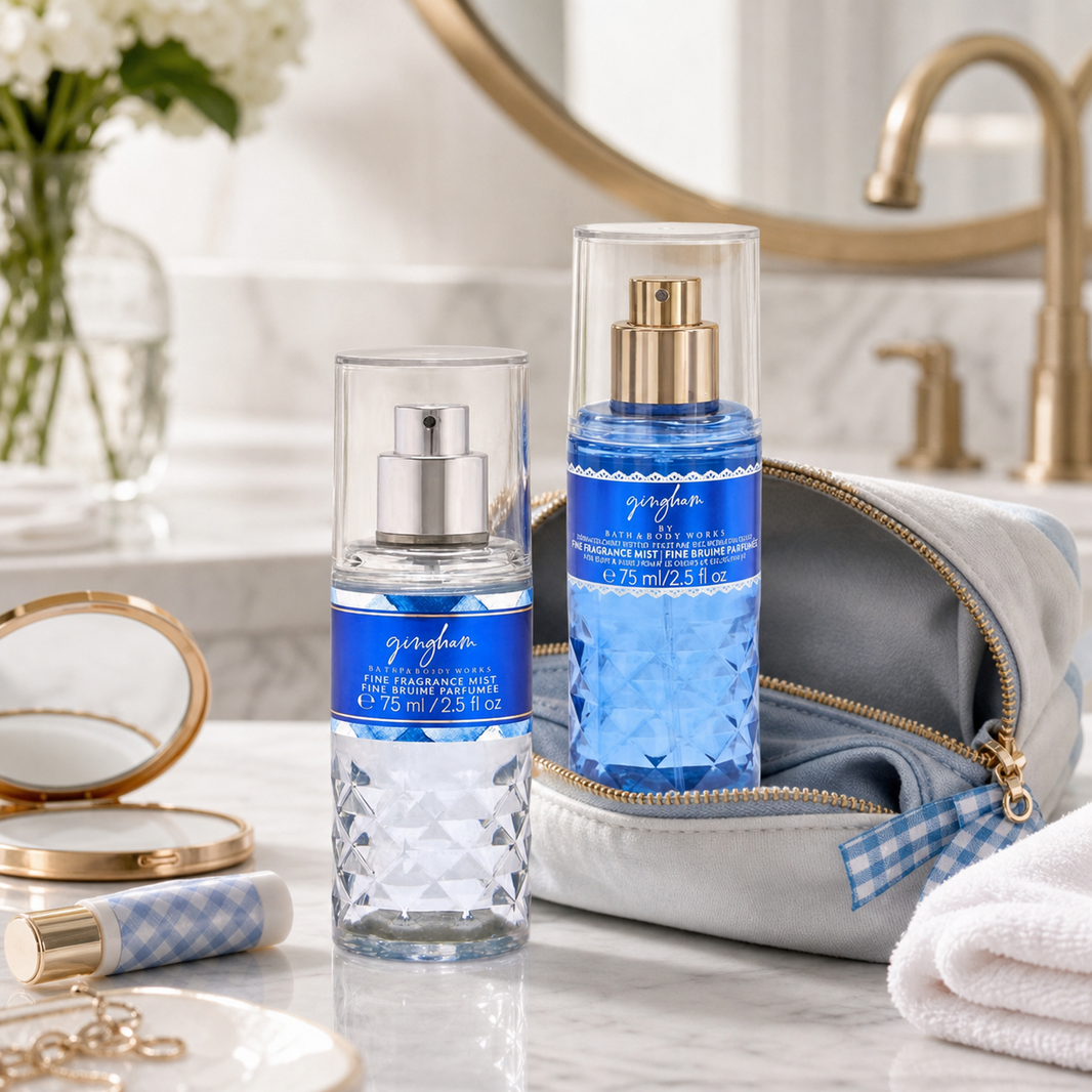 Fine Fragrance Mist Gingham Blue – Travel Size - Bath & Body Works
