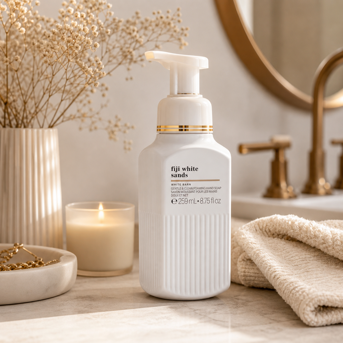 Savon moussant pour les mains doux et net – Figi White Sands – Bath & Body Works