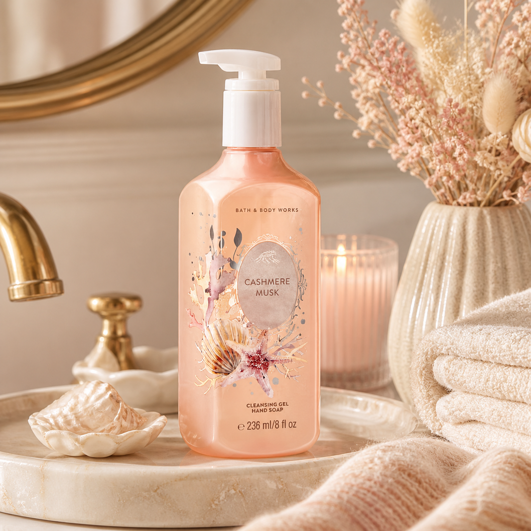 Savon nettoyant en gel pour les mains – Cashmere Musk – Bath & Body Works