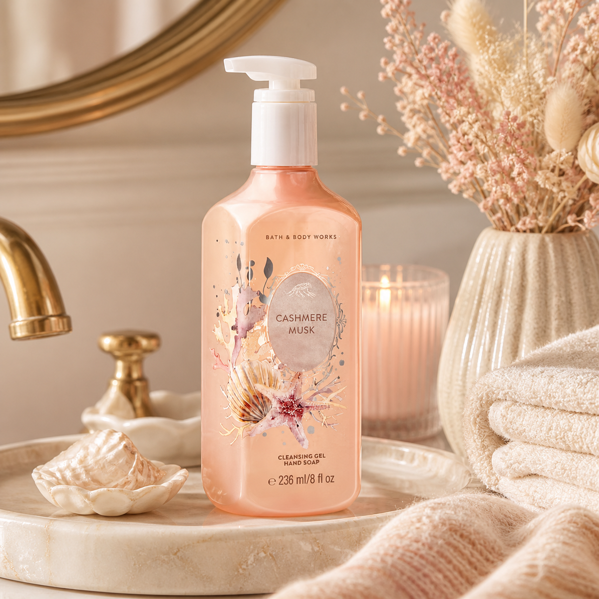 Savon nettoyant en gel pour les mains – Cashmere Musk – Bath & Body Works
