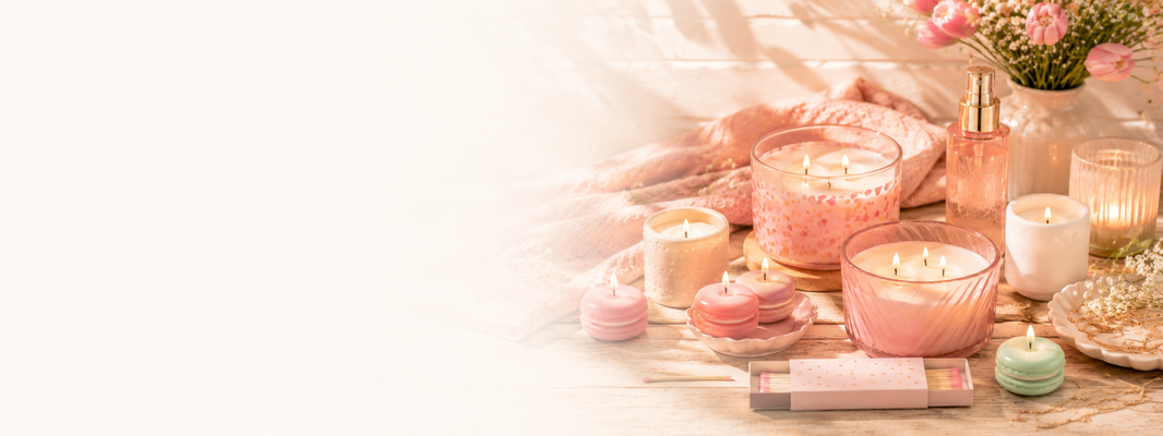 Section - Ambiance douce & parfumée - Des lumières et parfums pour créer une ambiance chaleureuse, douce et apaisante.