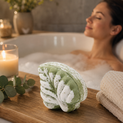 Bombe de bain Eucalyptus Spearmint – Rituel spa rafraîchissant
