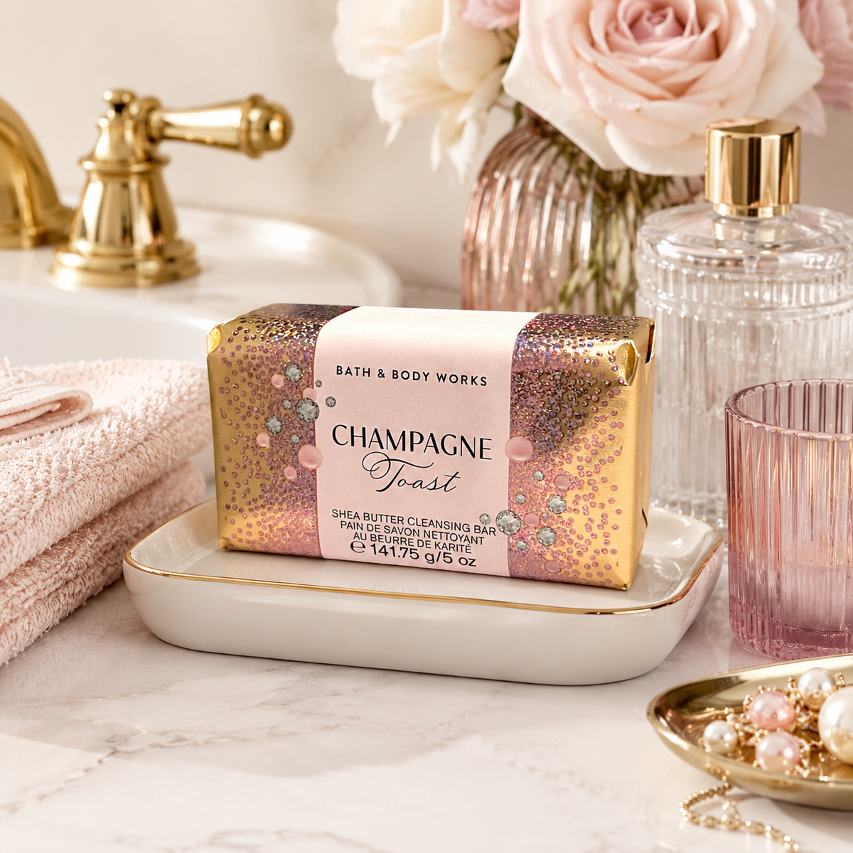 Pain de savon Champagne Toast au beurre de karité - Bath & Body Works