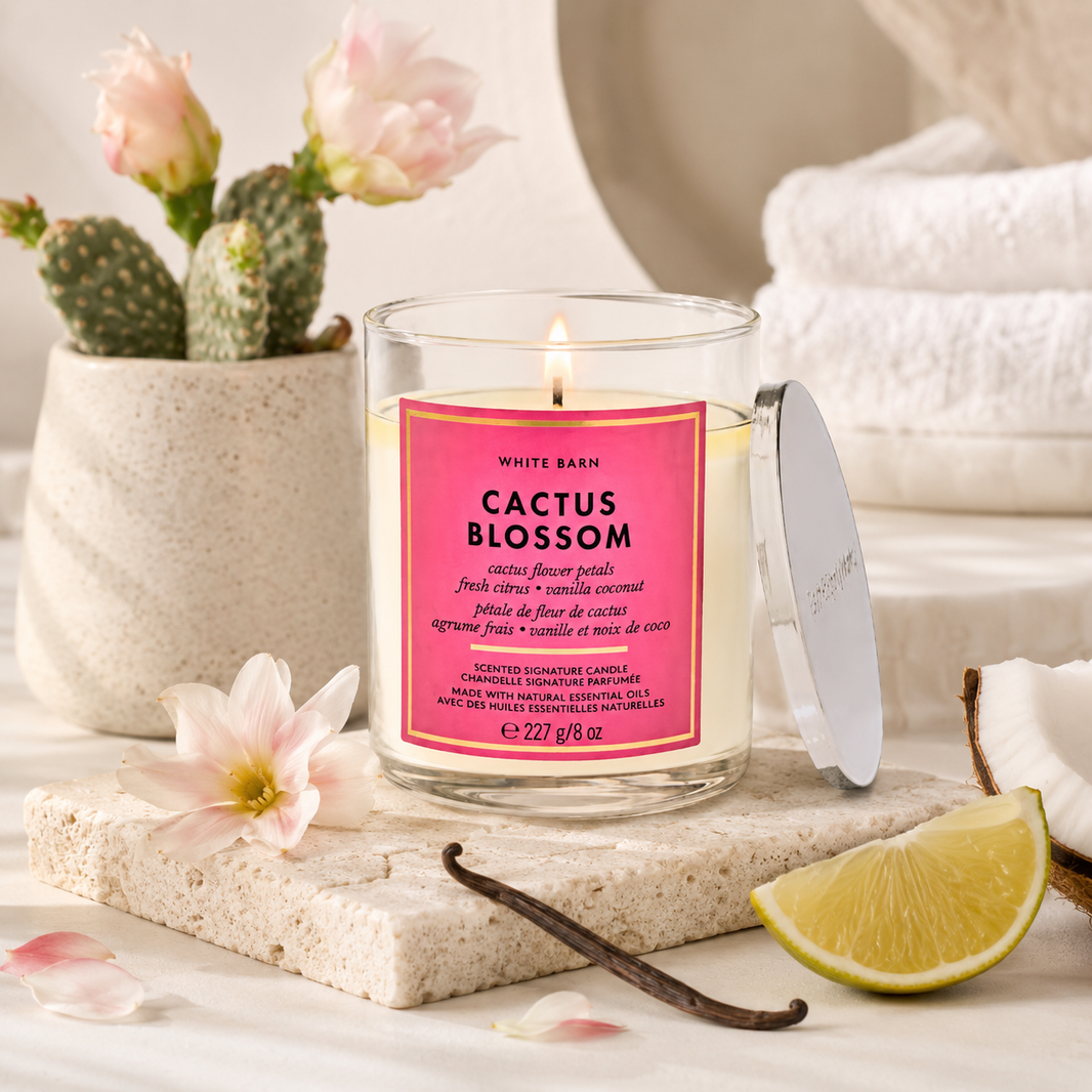 1-Wick Candle - Cactus Blossom - Bath & Body Works