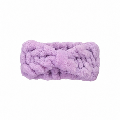 Bandeau pour soin du visage SPA – Violet