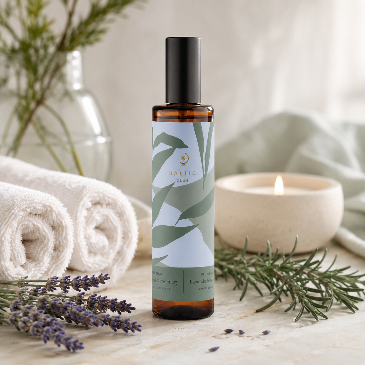 Brume d'intérieur fragrance botanique - Collection SPA - 2 fragrances