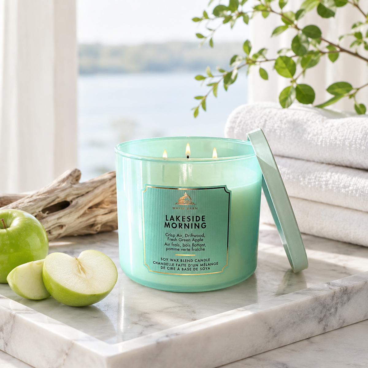 Bougie à 3 mèches - Lakeside Morning - Bath & Body Works