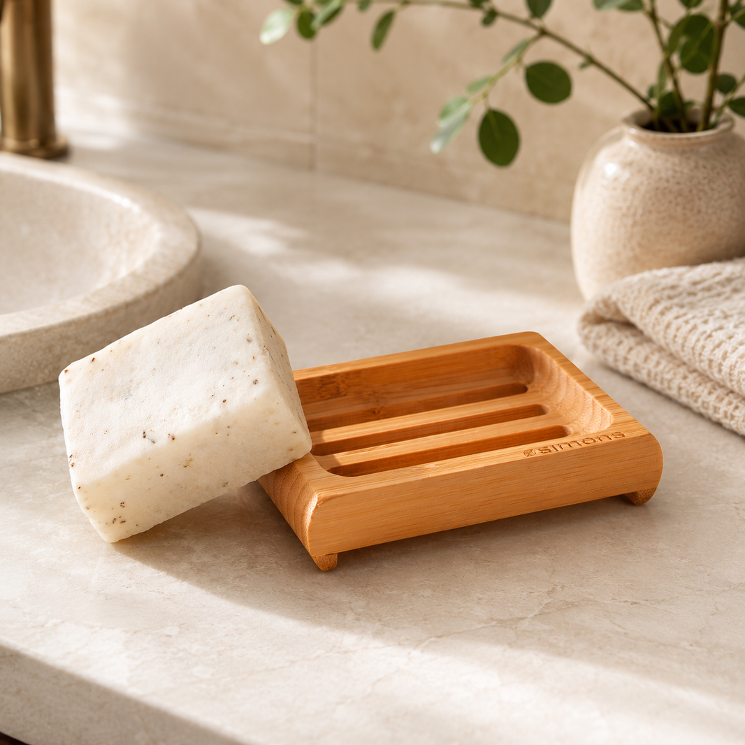 Natural Bamboo Soap Dish