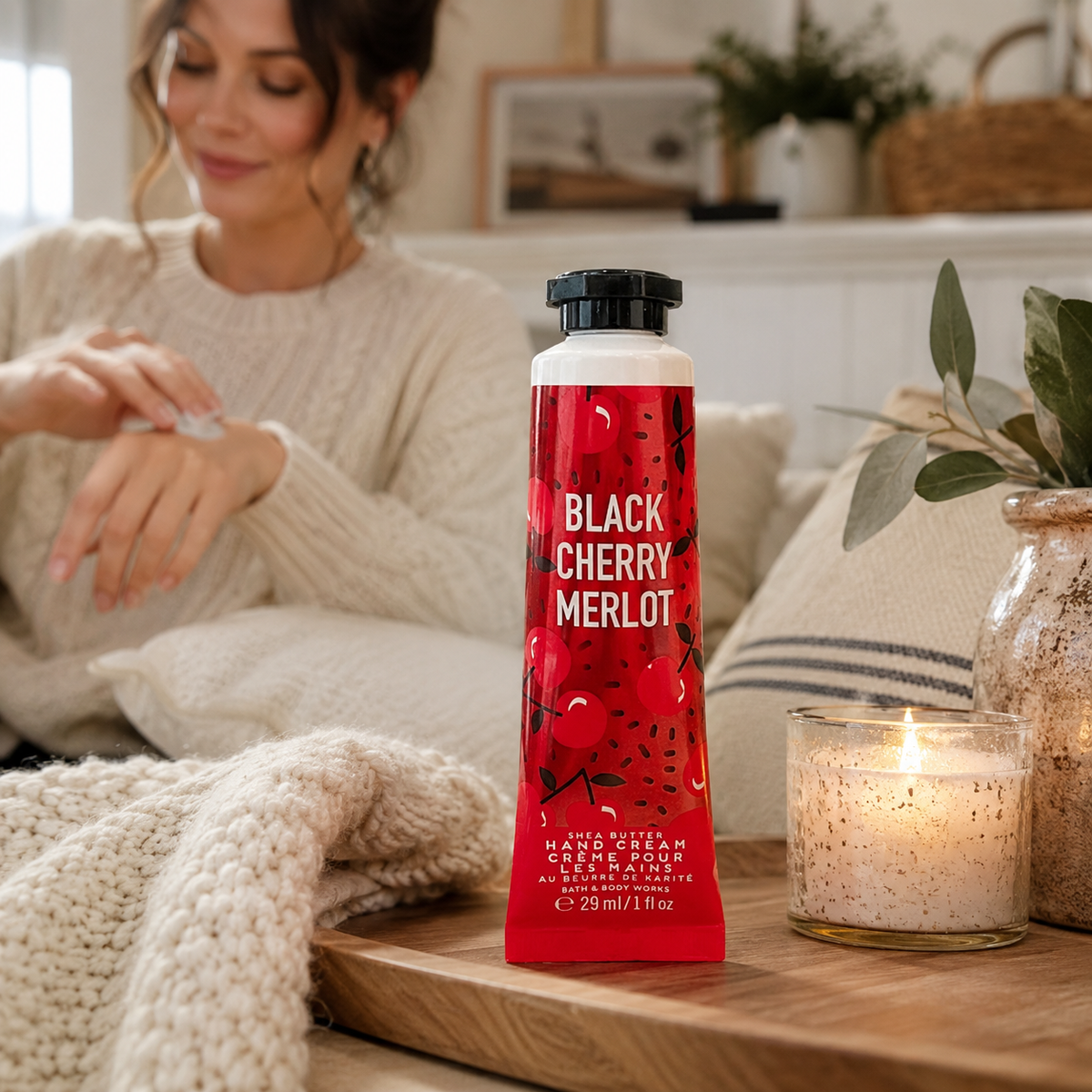 Crème pour les mains – Black Cherry Merlot – Bath & Body Works