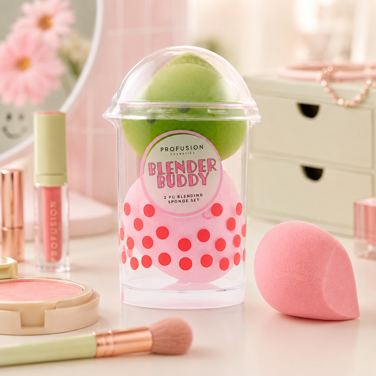 Éponges à maquillage Profusion – ensemble de 2