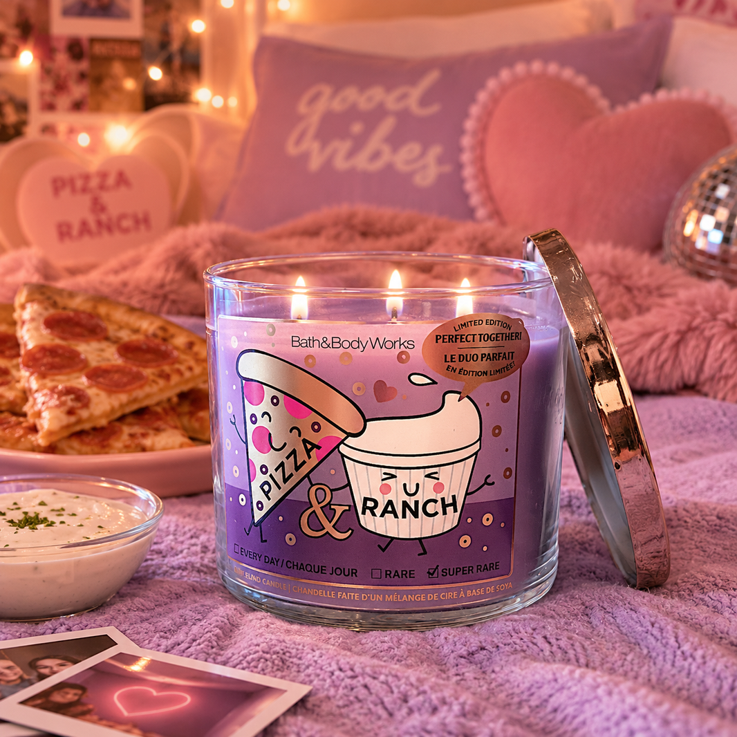 Bougie à 3 mèches - Pizza Ranch - Bath & Body Works Édition Limitée