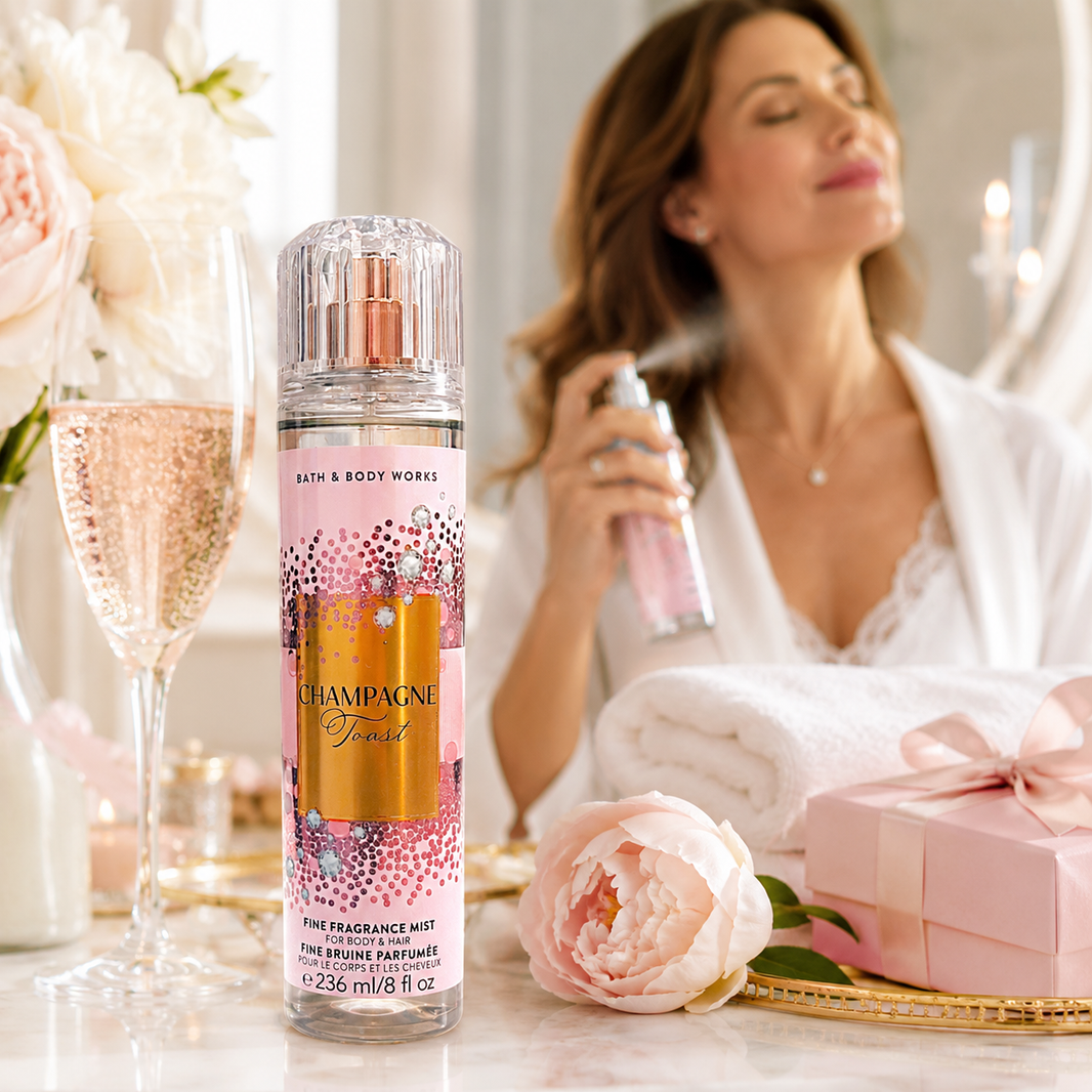 Fine Fragrance Mist Body and Hair - Champagne Toast - Bath & Body Works