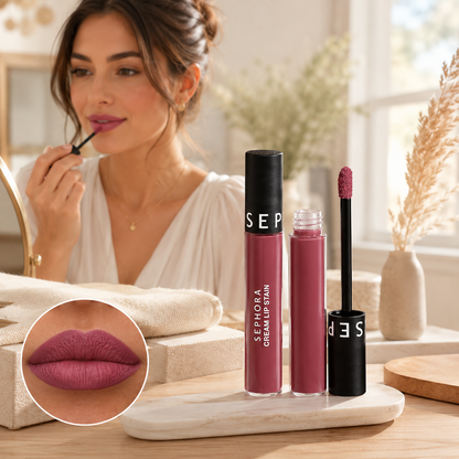 Matte Liquid Lipstick (English Rose 86) - Sephora.