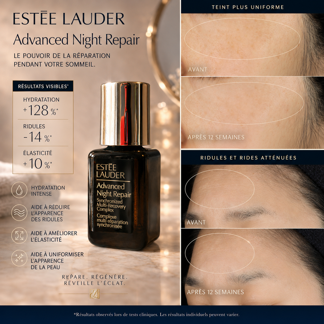 Sérum Advanced Night Repair – Estée Lauder (réparation nocturne)