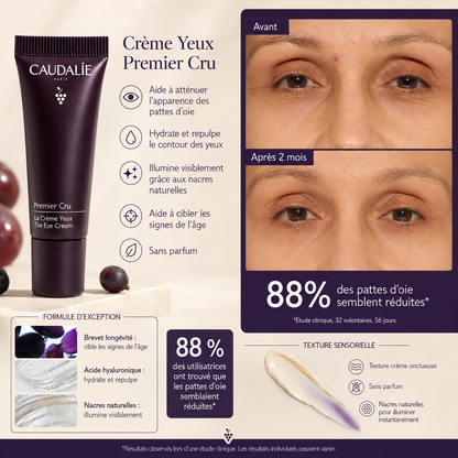 Crème contour yeux Premier Cru – Caudalie - (5 ml - format voyage)