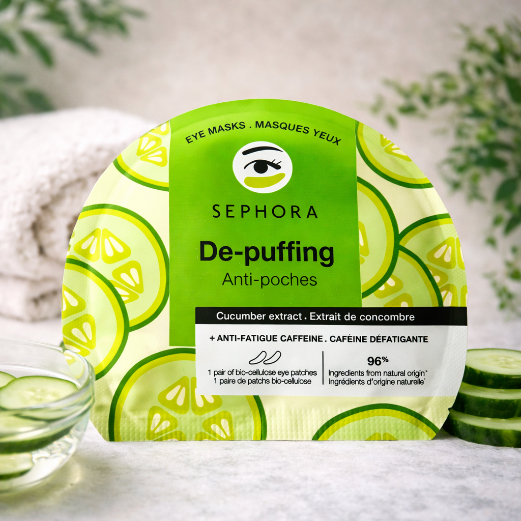 Anti-dark circle eye masks – Cucumber extract - Sephora