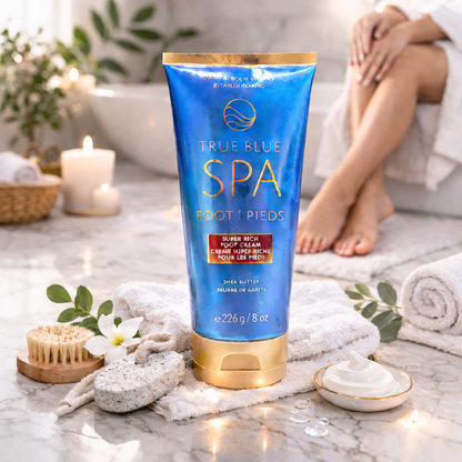 True Blue SPA Shea Butter Super Rich Foot Cream - Bath & Body Works