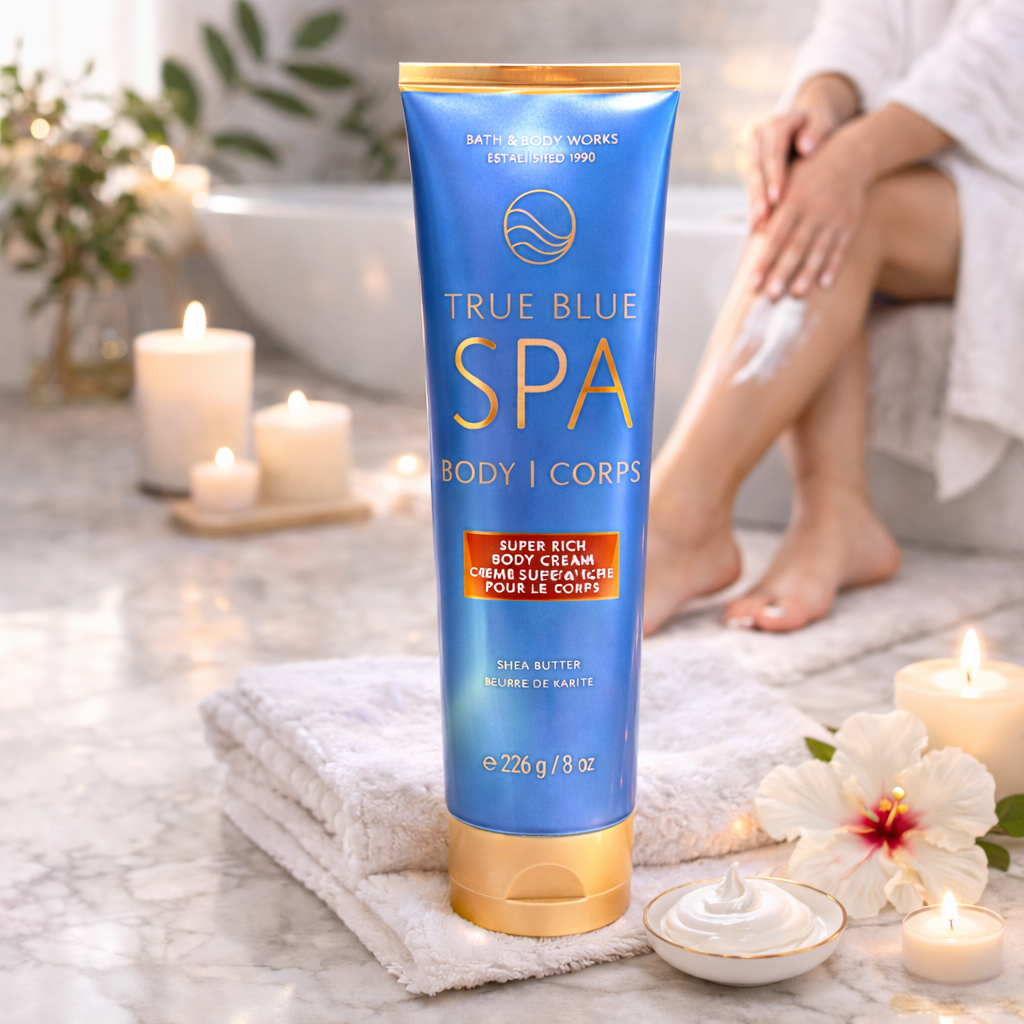 Crème super riche pour le corps beurre de Karité True Blue SPA - Bath & Body Works